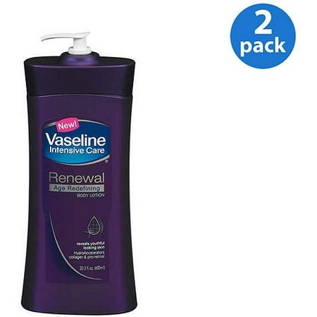 Vaseline Intensive Care Renewal Age Redefining Body Lotion 20.3 fl oz (Pack of 2)