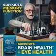 thumbnail image 4 of Viva Naturals Triple-Strength Omega-3 Fish Oil Supplement, 2500 mg, 180 Pescatarian-Friendly Softgels- Provides EPA & DHA, Supports Heart and Brain Health *, 4 of 8