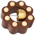 thumbnail image 2 of Miangastore Light Brown Metal Shopkeeper Bell for Door with Crisp Sound and Delicate Design 6.3 Inches, 2 of 9