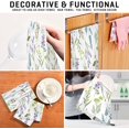 thumbnail image 7 of GZHJMY Wild Flowers Kitchen Towels Set of 4, Ultra Soft Absorbent Dish Towels Bathroom Hand Towels Reusable Cleaning Cloths Tea Towels 28 x 18 Inch, 7 of 7