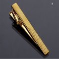 thumbnail image 1 of Clip de corbata clásico estilo Simple Pin broche Bar Color oro rosa hombre negocios corbata Clip broche Metal hombres joyería Accesorios Dengxun unisex, 1 of 2