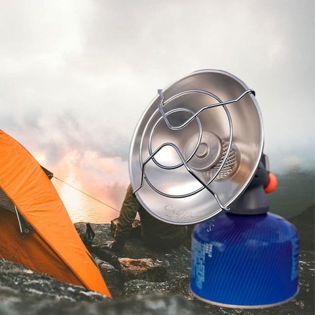 Calentador de Gas para Camping, Calentador Ligero Portátil Ajustable para Tienda de Campaña, Mini Calentador para Cocinar, Patio, Accesorios de Sender shamjiam Calefacción exterior