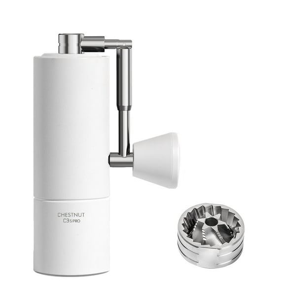 Molinillo de café manual TIMEMORE Chestnut C3S Pro White
