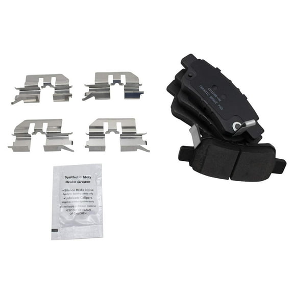 TRQ Disc Brake Pads Posi Ceramic Rear Set for 05-10 Honda Odyssey New BFA73333