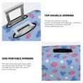 thumbnail image 5 of Balery Luggage Cover Strawberry And Flowers Print Suitcase Covers for Luggage Elastic Washable Suitcase Protector Fits 18-32 Inch Luggage-Small, 5 of 9