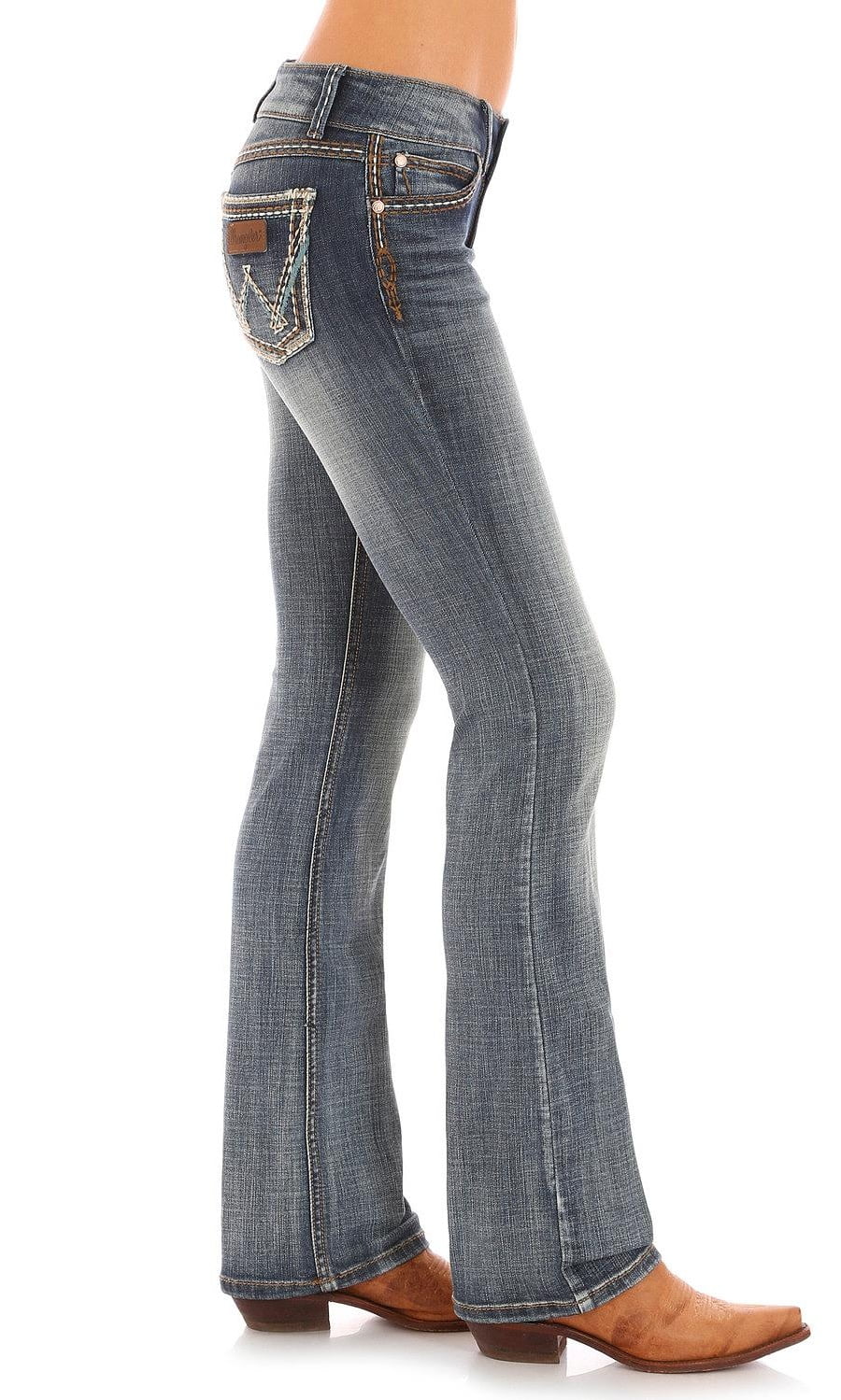 Wrangler Womens Retro Sadie Low Rise Stretch Boot Cut Jean Wrangler Womens Retro Sadie Low Rise Stretch Boot Cut Jean
