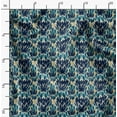thumbnail image 2 of Soimoi Japan Crepe Satin Blue Fabric By the Yard - 54 Inch Wide - Florals Print Fabric - Elegant and Timeless Patterns for Fashion and Home Decor Printed Fabric, 2 of 6