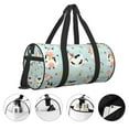thumbnail image 3 of Easygdp Cute Cows Bolsa de Viaje, Bolsa de Mano, Bolsa de Gimnasio, Bolsa de Equipaje para Viaje, 3 of 5