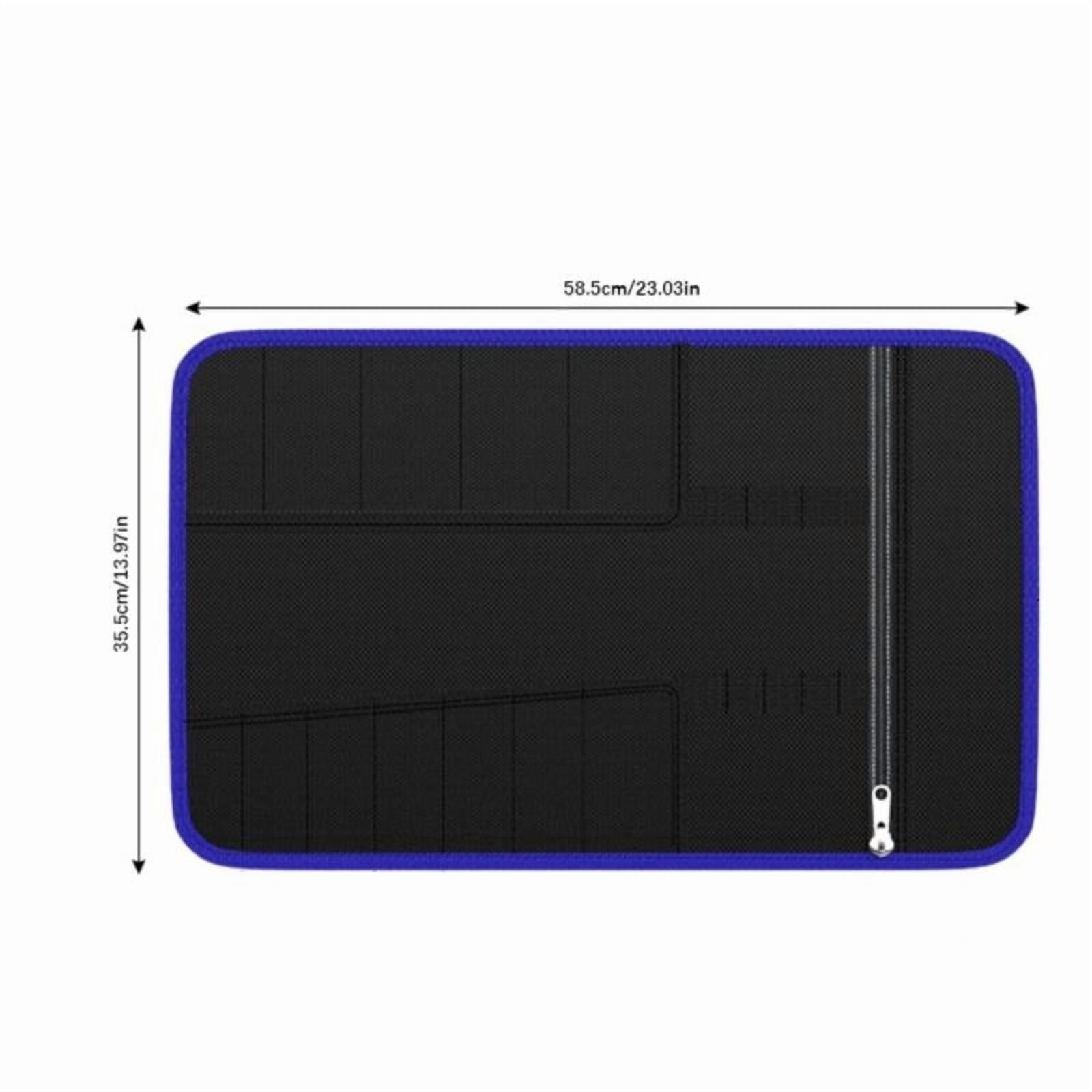 CEORPER Nylon Roll Up Tool Bag Heavy Duty Tool Storage Organizer Nylon Storage Bag