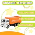 thumbnail image 4 of BESTSKY Toy Cars,Plastics Pull Back Cars,Lifelike Shape Baby Car Toys,orange, 4 of 7