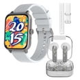 thumbnail image 1 of Smartwatch Binden Kulest Kit Reloj Inteligente + Audífonos blanco, 1 of 5