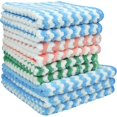 thumbnail image 1 of 9 Paños de Limpieza de Microfibra ZHCH Lavables y Reutilizables, 1 of 5