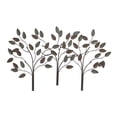 thumbnail image 2 of DecMode Indoor Brown Metal Traditional Wall Decor, 2 of 9