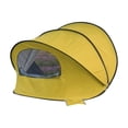 thumbnail image 1 of Automatic up Beach Tent Polyester Sun Protection Foldable Sunscreen Shelter Lightweight Durable Water-Resistant Spacious for Camping Fishing Outdoor Activities Beach Trips, 1 of 4