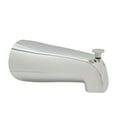 thumbnail image 3 of Westbrass D311-05 5-1/2" Reach Brass Tub Spout with Nose Diverter, Polished Nickel, 3 of 6