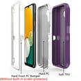 thumbnail image 6 of TASHHAR Samsung Galaxy A04S Case/A13 5G Case Military Grade Heavy Duty Protection 3 in 1 Shockproof Armor Rugged Durable for Galaxy A04S/A13 5G Phone - Purple+White, 6 of 6