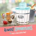 thumbnail image 4 of Nostalgia Electric Ice Cream Maker &ndash; Parlor Style, Old Fashioned Soft Serve Ice Cream Machine Makes Frozen Yogurt or Gelato in Minutes - Fun Ki, 4 of 9