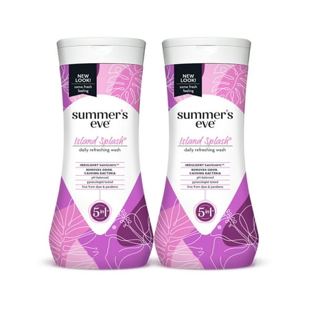 Summers Eve Summer's Eve Island Splash Wash Bonus Pack of 2
