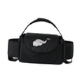 thumbnail image 2 of Bolsa organizadora para cochecitos, bolsa colgante, bolsa para mamá, múltiples bolsillos, bolsa para pañales de bebé, bolsa de viaje para cochecitos , Negro, 2 of 8