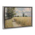 thumbnail image 2 of Stupell Industries Traditional Quiet Path Through Wheat Gray Floating Frame Canvas Art, 25 x 17, by Petals Prints Design, 2 of 8