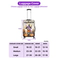 thumbnail image 5 of Happy Halloween Sphynx Witches Hat Pumpkin Carving Travel Luggage Cover Cat Lover Kitten Owner Gifts Idea Suitcase Dust Protective Decor - 02019, 5 of 5