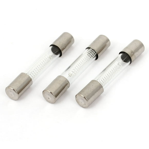 3Pcs Fusible de Tubo de Vidrio Alta Tensión 0.65A 5kV 6 x 40mm para Horno de Microondas