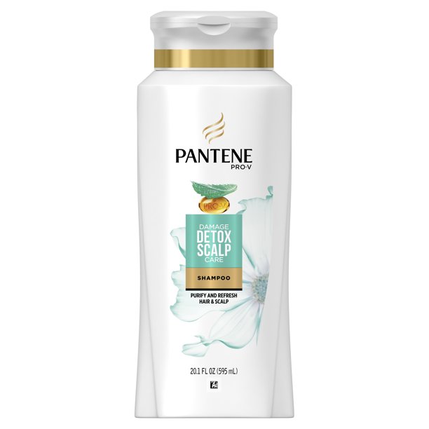 Pantene ProV Damage Detox Scalp Care Shampoo, 20.1 fl oz