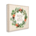 thumbnail image 3 of Stupell Industries Sweet Home Seasonal Wreath Graphic Art Gallery Wrapped Canvas Print Wall Art, Design by Jennifer Pugh, 3 of 7