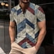 thumbnail image 2 of Camisas de Manga Larga para Hombres Casual Impreso Poliéster Botón Abajo Blusa, Cuello Redondo para el Uso Diario, Al Aire Libre Y de Fiesta, 2 of 5