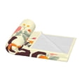 thumbnail image 3 of PHELIKA Jesus Loves You Christian Monogram 01 All Season Soft Throw Blanket Lightweight Flannel Fleece Blankets 50"x40", 3 of 8
