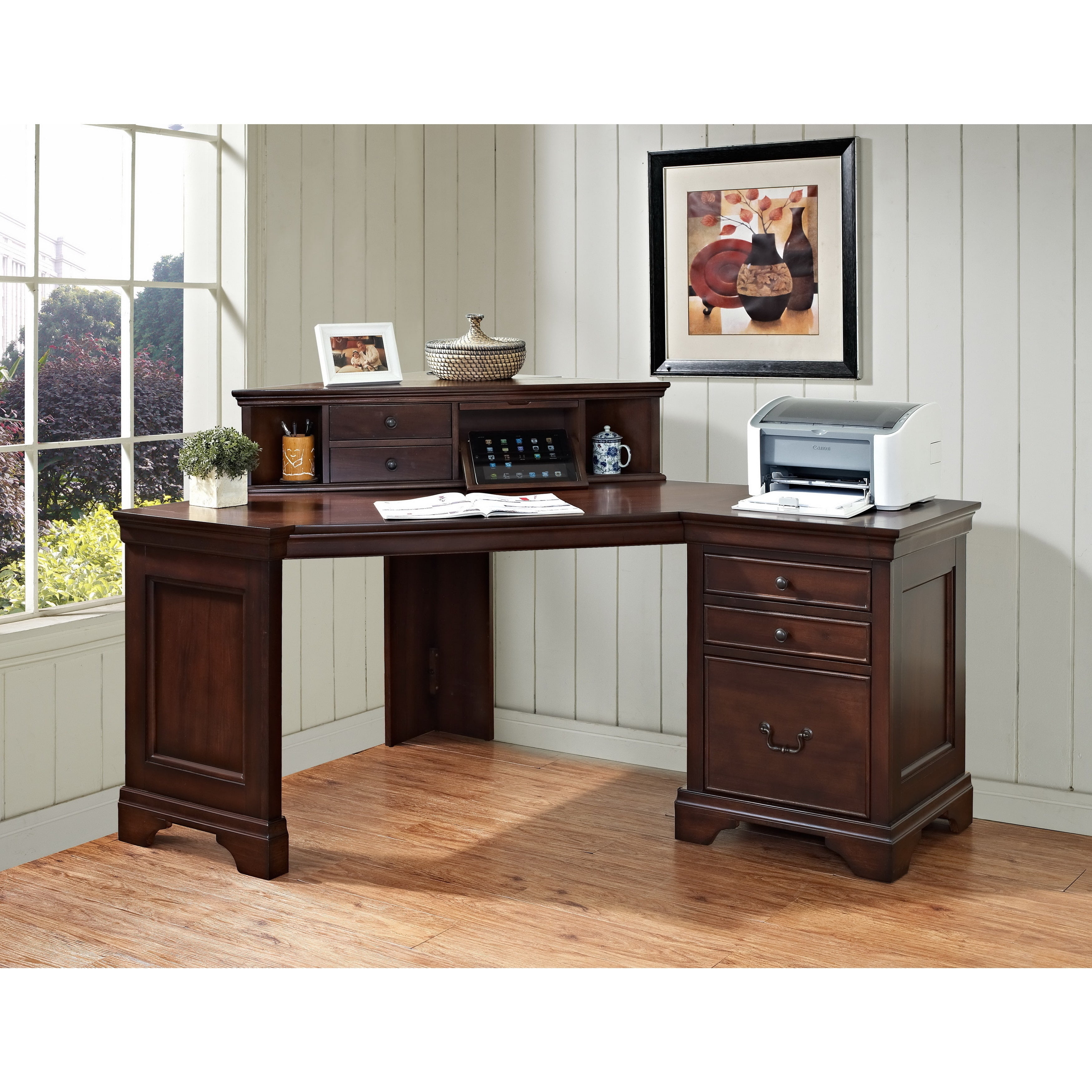 E Ready Express Mulberry 60 Inch Corner Computer Desk And Departments