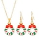 thumbnail image 1 of Conjunto de Collar y aretes Yinane joyería navideña Collar y Pendientes, 1 of 5