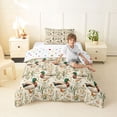 thumbnail image 4 of Erosebridal Wild Mallard Duck Twin Comforter Sets,Rustic Plant Flowers Bedding Set For Men Women, Reversible 2 Pieces, 4 of 7