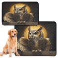 thumbnail image 2 of RMDQTR 3Pack Set of Small Pet Potty Pads Reusable Ultra-Absorbent Pet Training Pads Leak-Proof Pet Pads Owl under The Moon, 2 of 7