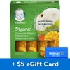 [$5 Savings] Buy 16 Pouches of Gerber Organic Coconut Water Splashers Mango Peach Carrot, Receive a FREE $5 Walmart eGift Card