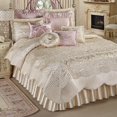 thumbnail image 2 of Touch of Class Prima Literie Matelassée Ensemble de Couvre-Lit Perle Ensemble Grand 4 Pcs, 2 of 4
