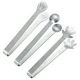 thumbnail image 1 of Pinzas de acero inoxidable para palma, pinzas para alimentos, pinzas cuadradas para hielo, pinzas para horno, accesorios para azúcar, pinzas para bocadillos de cocina, 1 of 8