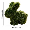 thumbnail image 3 of Artificial Flowers,Garden Animal Modeling Simulation Green Plant Ornaments | Spring Garden/Front Door Decoration Easter Atmosphere Embellishment Weather Outdoor Garden Accessories, 3 of 7