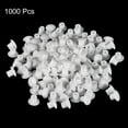 thumbnail image 3 of Uxcell 1000Pack 5mm(3/16") Dia Plastic Screw Hole Plugs Cover for Furniture, White, 3 of 6