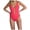 Red, variant on One Piece Swimsuit for Women One-Piece Zipper Solid Swimwear Swimsuit Bikini Swimming Beachwear