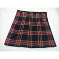 thumbnail image 3 of Black Stewart Ladies Knee-Length Kilt Skirt 16" Tartan Pleated Design, Classic Scottish Style for Casual & Formal Wear, 3 of 4