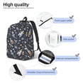 thumbnail image 3 of Rocae Space Cars for Durable Canvas Backpack Leisure Large Bag Travel Rucksack Multi-function Backpack Small, 3 of 8