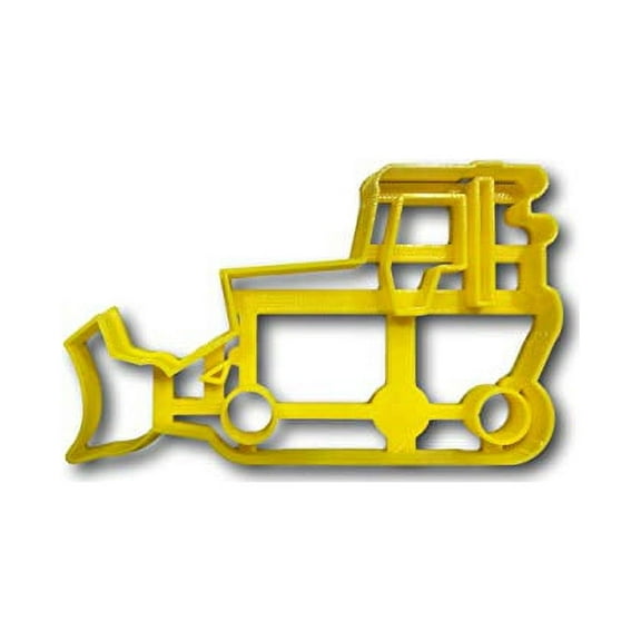 Bulldozer Cookie Cutter- Fast Shipping - Sharp Edges - Exceptional Quality