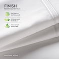 thumbnail image 3 of New Purecare Bamboo Elemnet Terrene Premium Full Ivory Sheet Set, 3 of 3