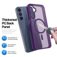 thumbnail image 6 of Tekcoo for Samsung Galaxy A16 5G Case, Compatible with MagSafe Military Grade Drop Protection Magnetic Rugged Cover Translucent Back Shockproof Phone Case for Samsung Galaxy A16 5G - Purple, 6 of 10