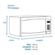 thumbnail image 4 of Horno de Microondas Smart Inverter LG 1.5 Pies Cúbicos Negro, 4 of 4
