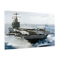 thumbnail image 2 of 500 Piece Aircraft Carrier Ocean Jigsaw Puzzle For Adults Challenging Puzzle Game Unique Artwork Home Decor Gift For Puzzle Lovers Fun For Adults, 2 of 7