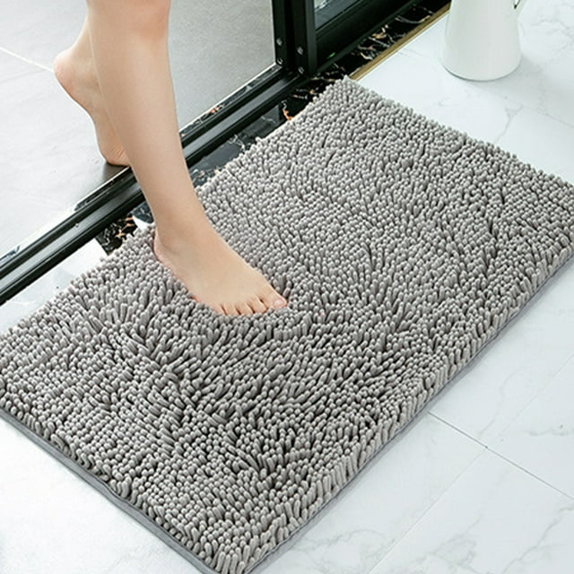 Baohd Water Absorbent Floor Mat - Exquisite Crafted Anti-slid Bottom Safe Strong Water Absorption Coffee 40cm*60cm 1Set