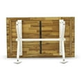 thumbnail image 5 of X076MZ001-6 6Pc Dinette Set - Rectangular Table , 4 Parson Chairs and a Bench - Multi-Color Color, 5 of 8