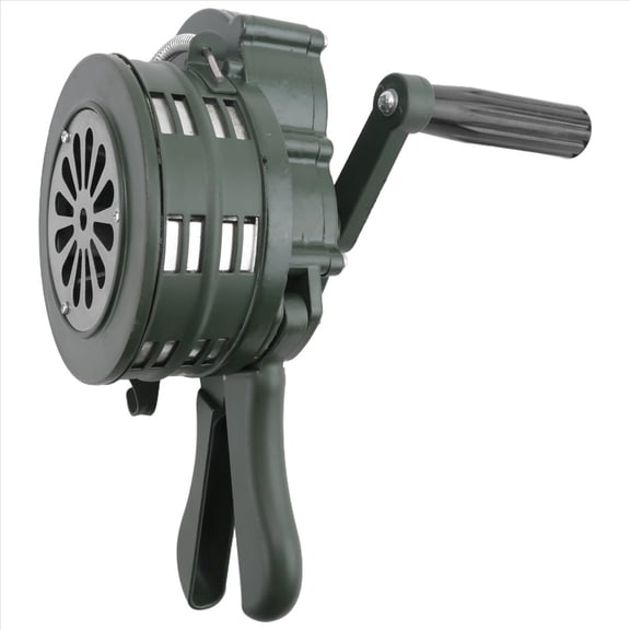 Emergency Hand Crank Siren Horn 110DB Manual Operated Warning School Shopping Fire Air Safety Alarm System